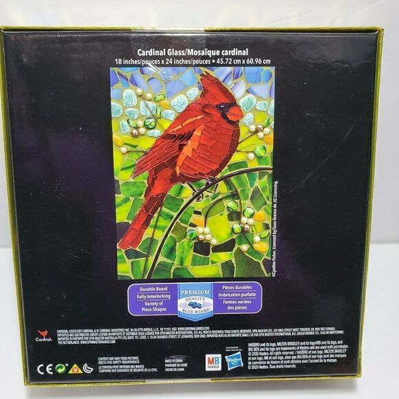 Big Ben Luxe Jigsaw Puzzles Cardinal & Koi Fish - Picture 3 of 10